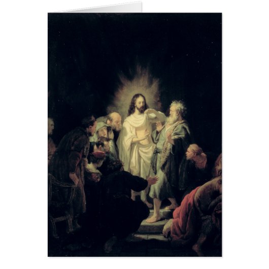 The Incredulity of St. Thomas Cards (Front)