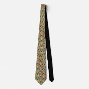 The Incredulity of St Thomas from Psalter  Neck Tie