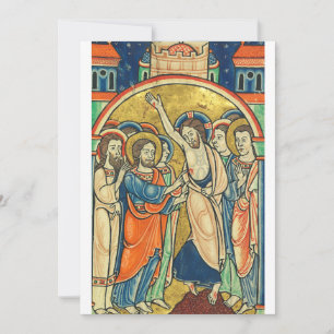 The Incredulity of St Thomas from Psalter Thank You Card