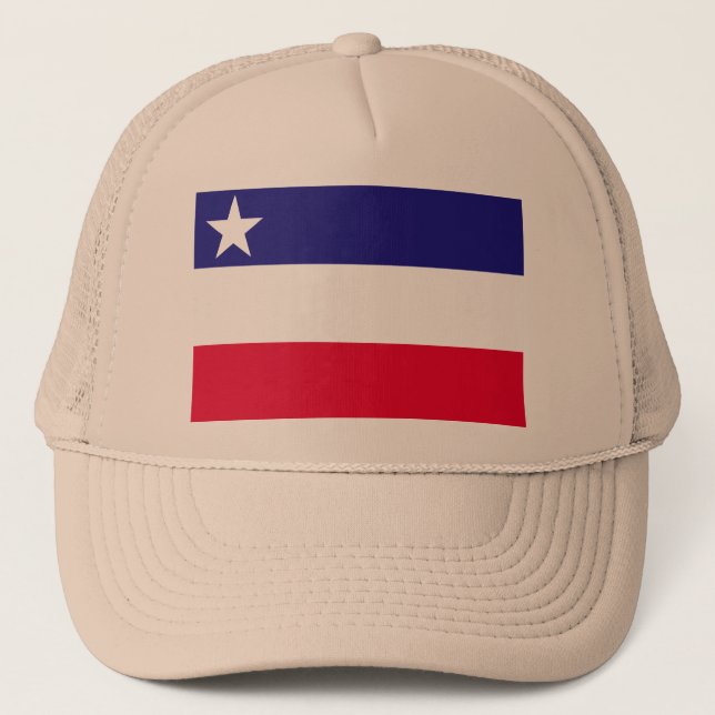 the Independent State Okinawa, Japan Trucker Hat (Front)