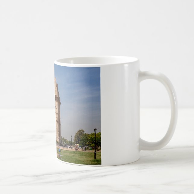 The India Gate in New Delhi Coffee Mug (Right)