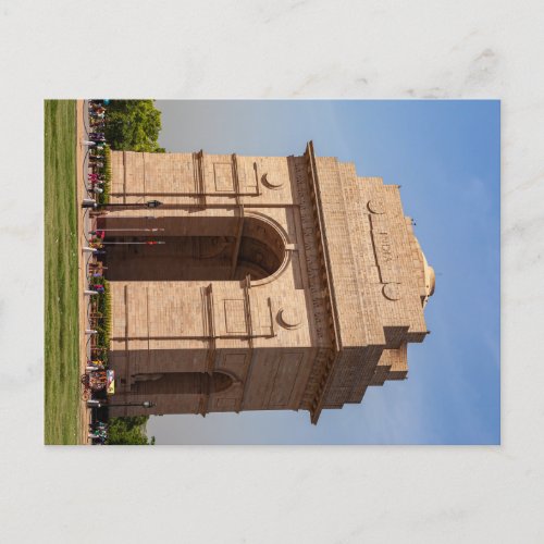 The India Gate in New Delhi Postcard