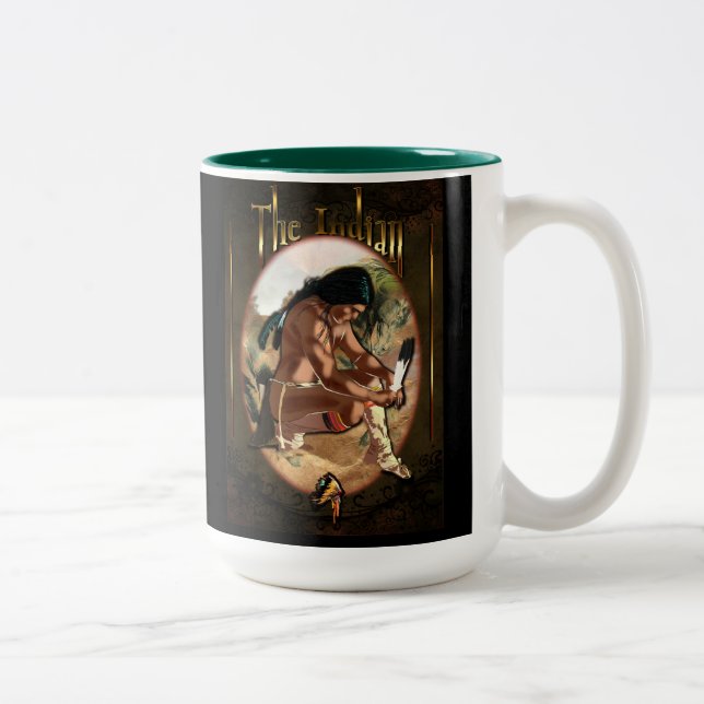 The Indian - Coffee-, Tea Mug, Cup (Right)