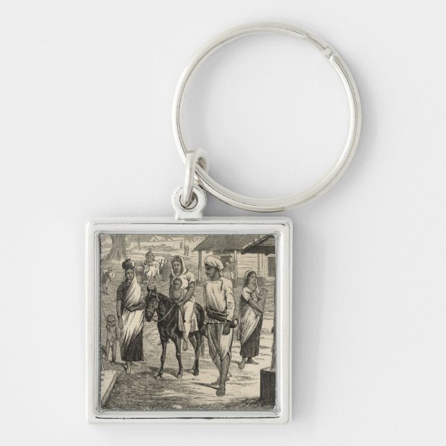 The Indian Famine Keychain (Front)