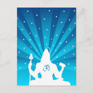 The Indian God Shiva - Postcard