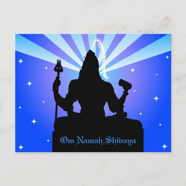 The Indian God Shiva - Postcard (Front)