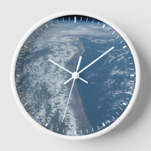 The Indian Ocean Coastline Of Kenya And Somalia Clock