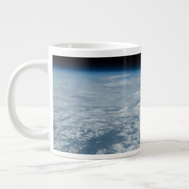 The Indian Ocean Coastline Of Kenya And Somalia. Giant Coffee Mug (Left)
