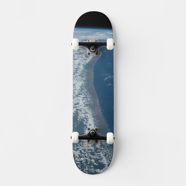 The Indian Ocean Coastline Of Kenya And Somalia. Skateboard (Front)