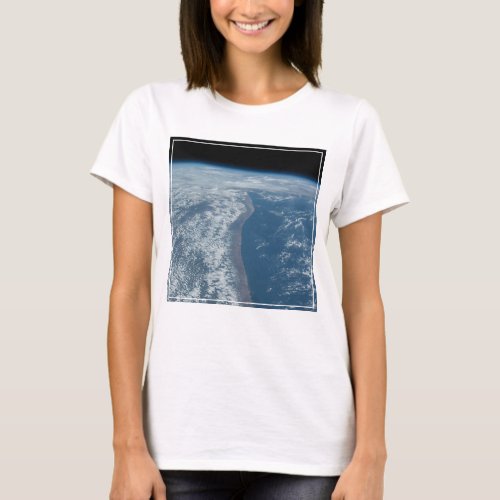 The Indian Ocean Coastline Of Kenya And Somalia T_Shirt