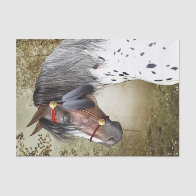 The Indian Pony  Tissue Paper (Front)