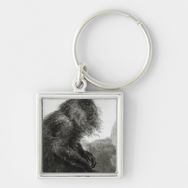 The Indian Waderoo Monkey Keychain (Front)