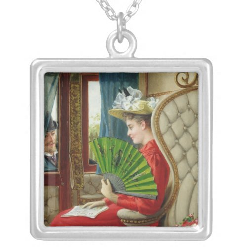 The Indiscretion 1895 Silver Plated Necklace