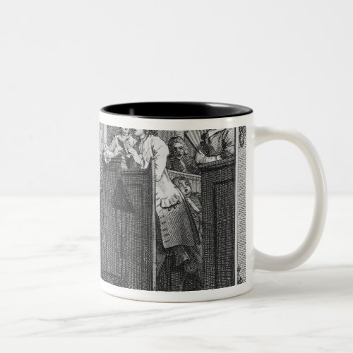 The Industrious Prentice Performing Two_Tone Coffee Mug