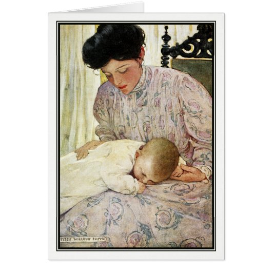 The Infant by Jessie Willcox Smith Cards (Front)