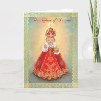 'The Infant of Prague' by Jenny McLaughlin Card