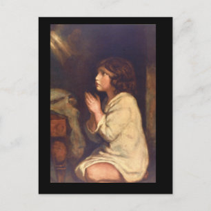 The Infant Samuel at Prayer_Portraits Postcard