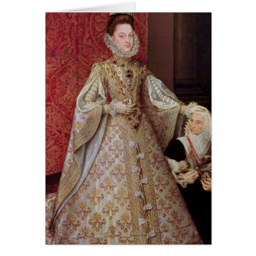 The Infanta Isabel Clara Eugenia  with the