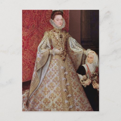 The Infanta Isabel Clara Eugenia  with the Postcard
