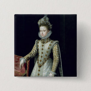 The Infanta Isabel Clara Eugenie 1579 Button