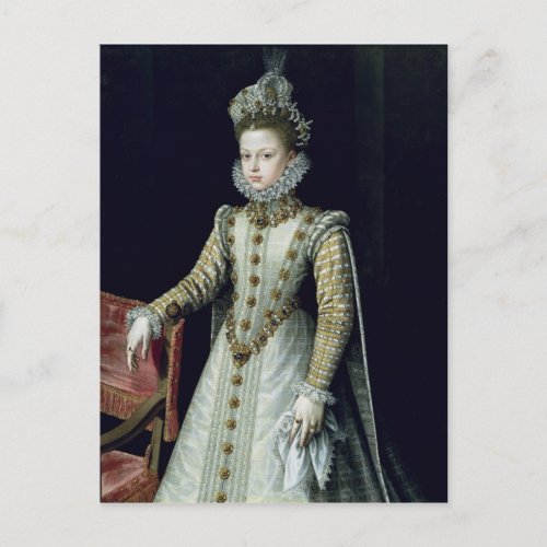 The Infanta Isabel Clara Eugenie  1579 Postcard