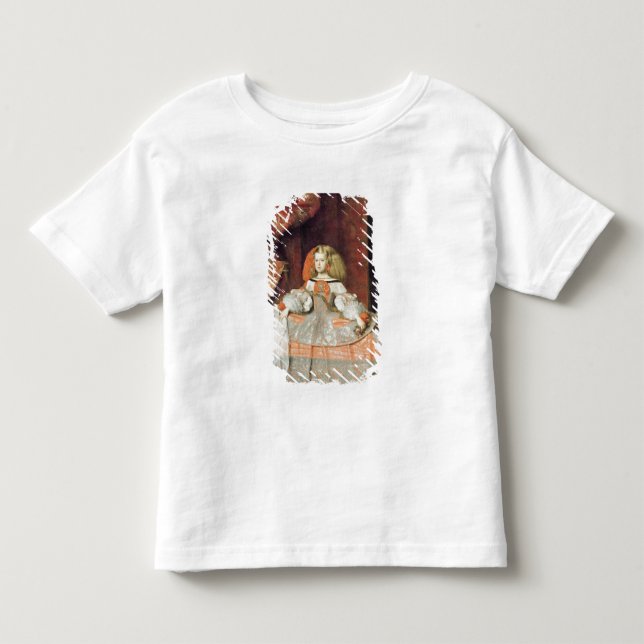 The Infanta Maria Marguerita  in Pink Toddler T-shirt (Front)