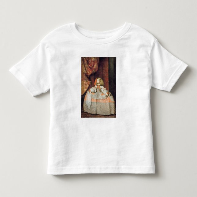 The Infanta Maria Marguerita  in Pink Toddler T-shirt (Front)