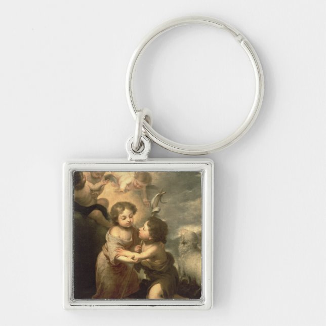 The Infants Christ and John the Baptist Keychain (Front)