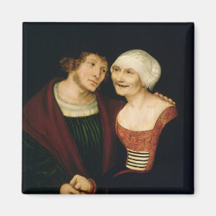 The Infatuated Old Woman Magnet