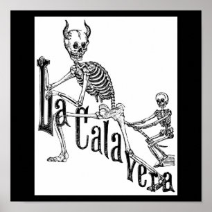 The Infernal Calavera. The Day of the Dead. Poster
