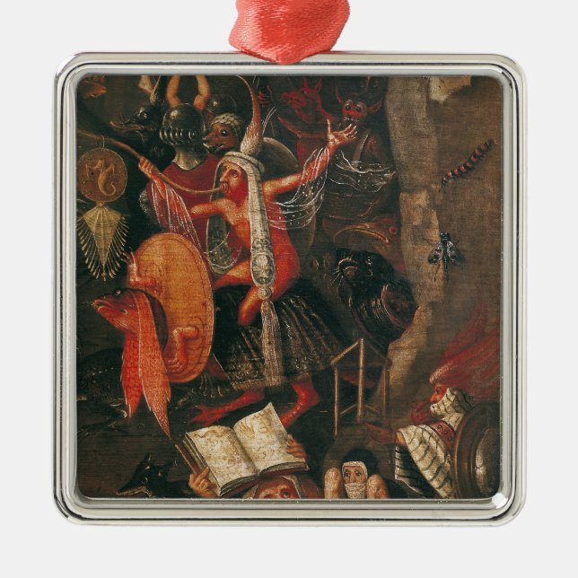 The Inferno Metal Ornament (Front)