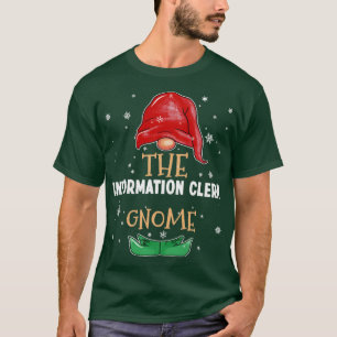 The information clerk Gnome Family Matching Christ T-Shirt