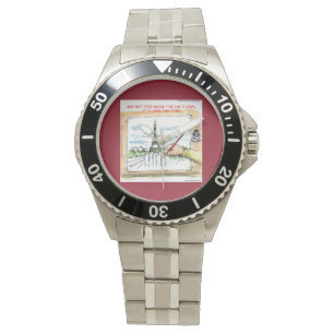 The Ink Still Flows In Paris Stainless Steel Watch