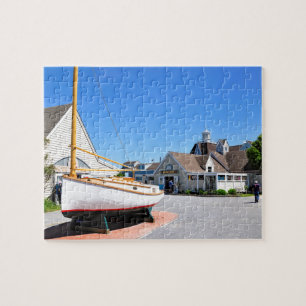 The Inlet Village at Montauk Point Jigsaw Puzzle