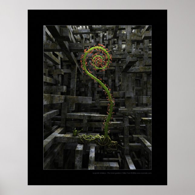 The inner garden poster (Front)