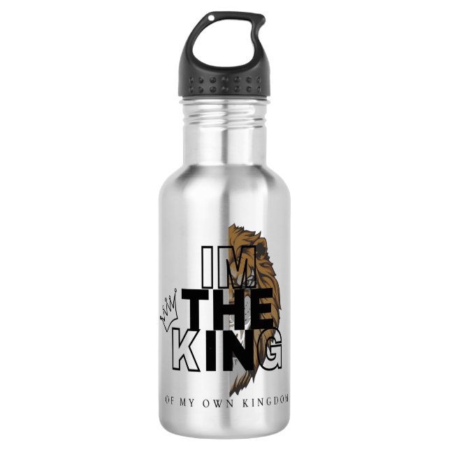The Inner Kingdom Stainless Steel Water Bottle (Front)