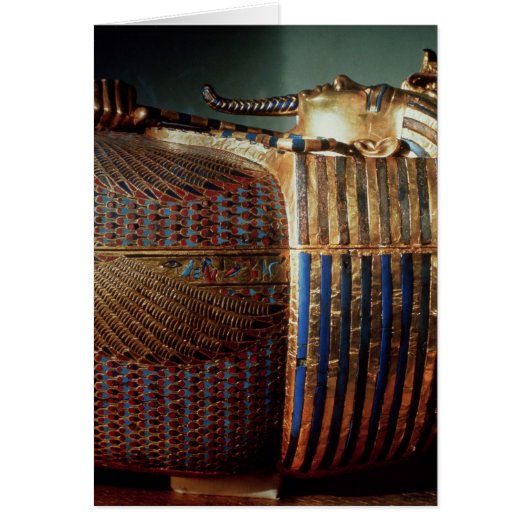 The innermost coffin of Tutankhamun Cards (Front)