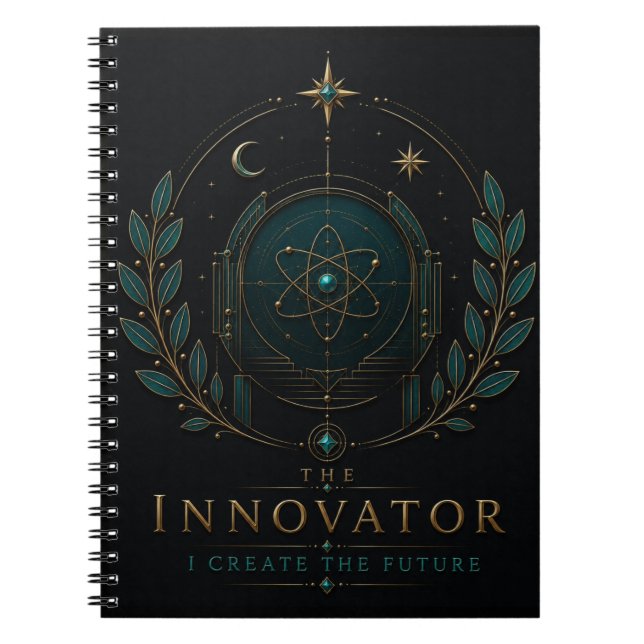 The Innovator Archetype Self-Discovery Notebook (Front)