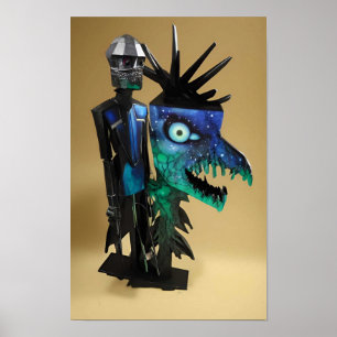 The Insane Biology of Hammerhanded Surrealism Poster