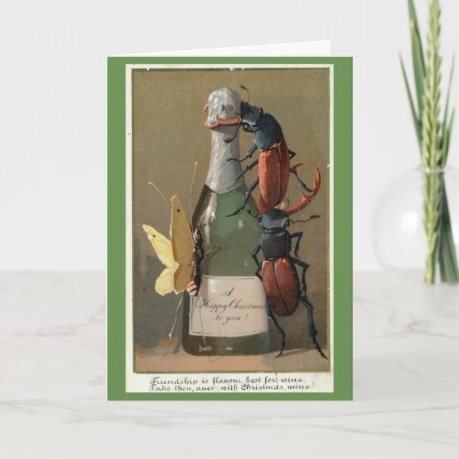 The Insects' Christmas Holiday Card (Front)