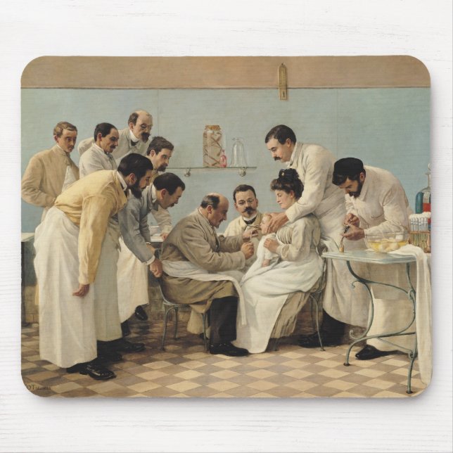 The Insertion of a Tube Mouse Pad (Front)