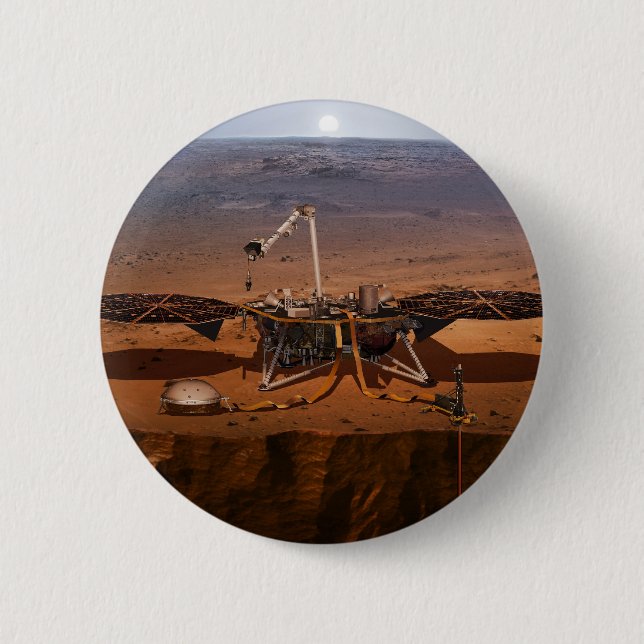 The Insight Lander Button (Front)