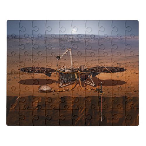 The Insight Lander Jigsaw Puzzle