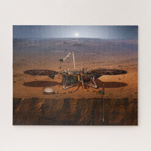 The Insight Lander Jigsaw Puzzle