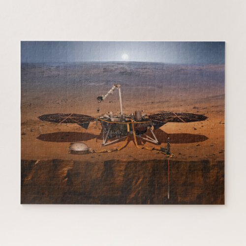 The Insight Lander Jigsaw Puzzle