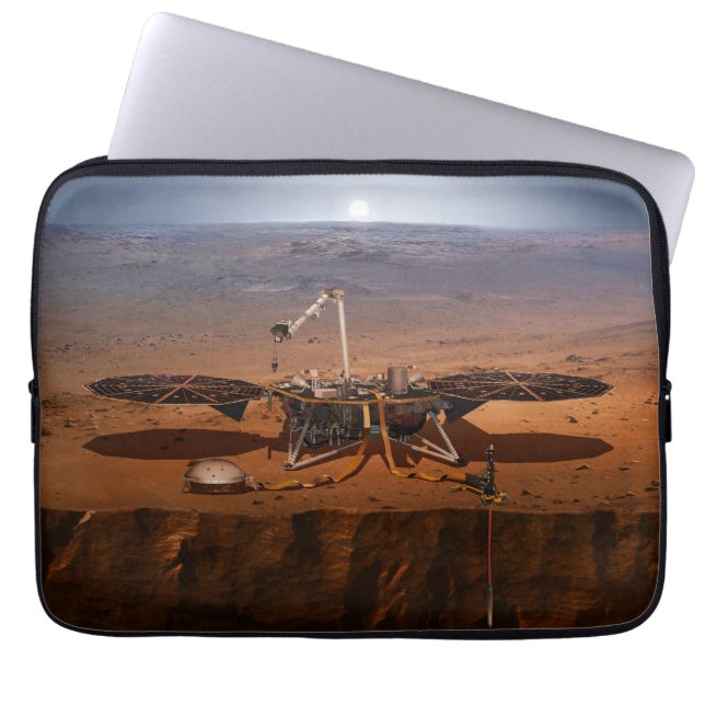 The Insight Lander Laptop Sleeve (Front)