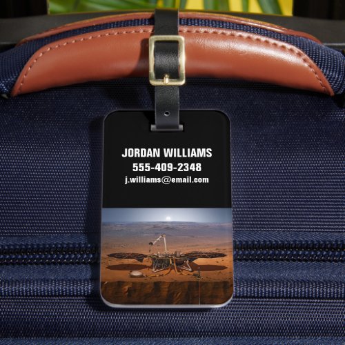 The Insight Lander Luggage Tag
