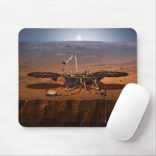 The Insight Lander Mouse Pad