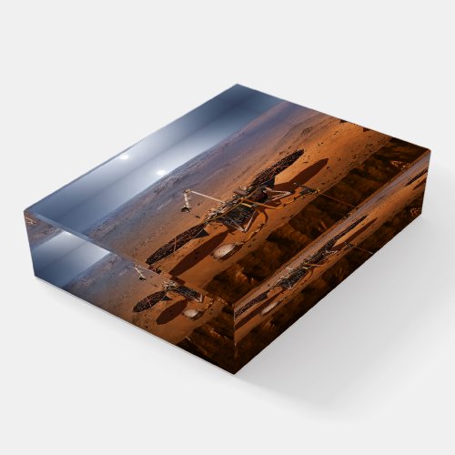 The Insight Lander Paperweight