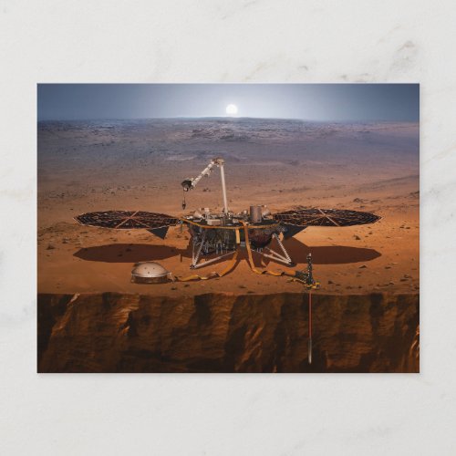 The Insight Lander Postcard